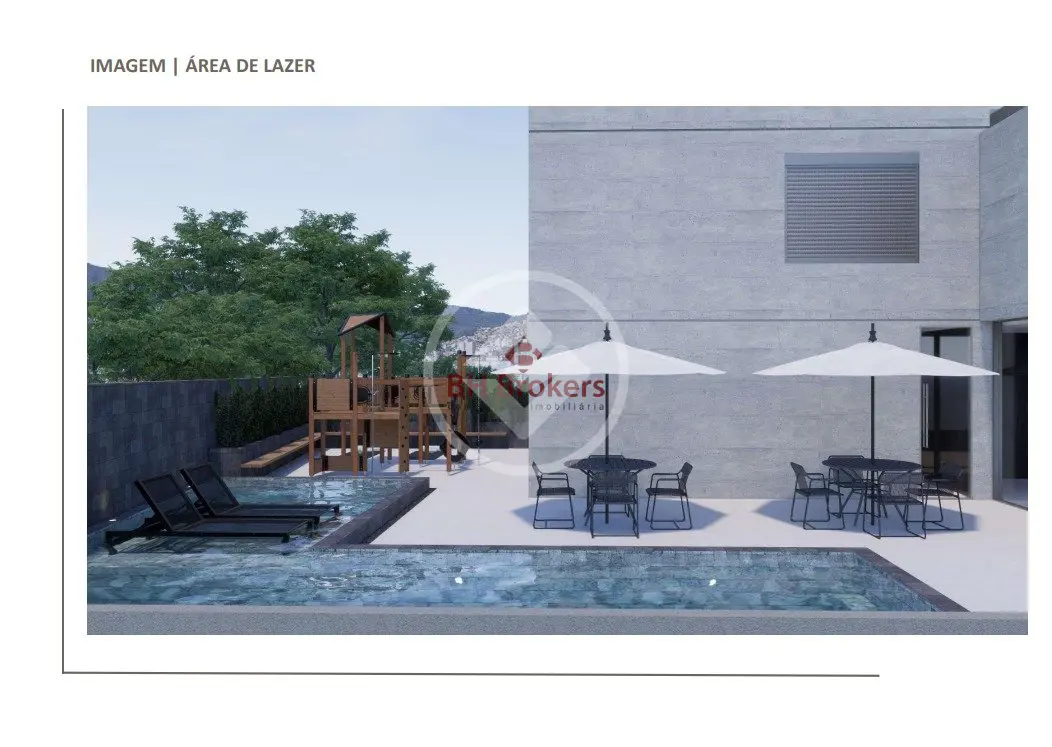 Cobertura 4 quartos; 4 vagas; Santa Lúcia; — Santa Lúcia, Belo Horizonte