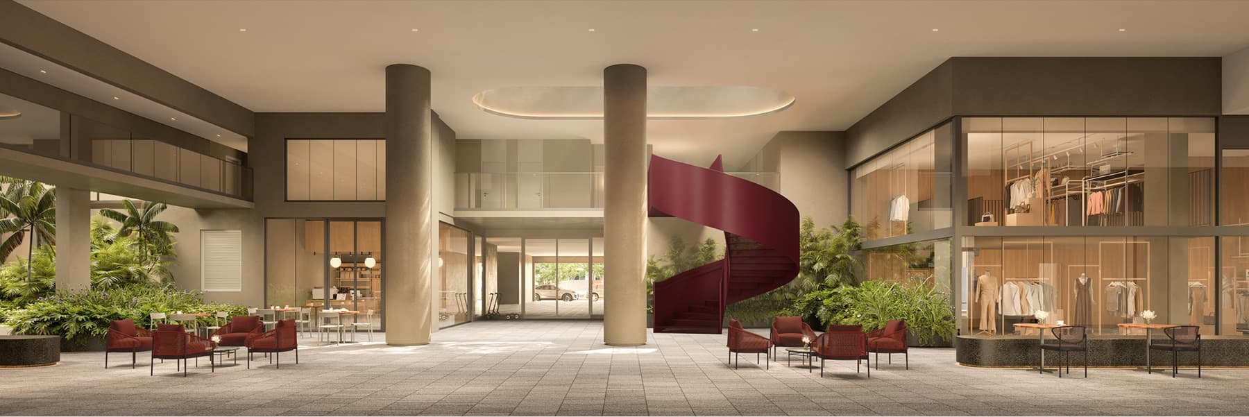 Galeria comercial do New Yorker