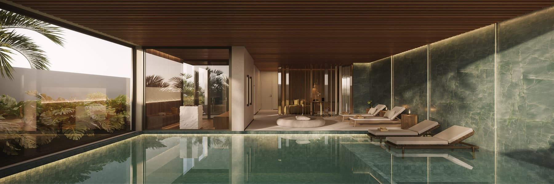 Piscina interna do New Yorker